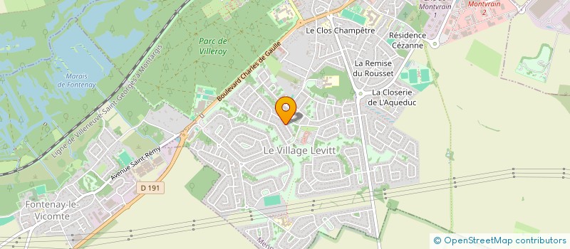 localisation de l'entreprise DLG à MENNECY