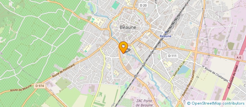 localisation de l'entreprise DLG à BEAUNE