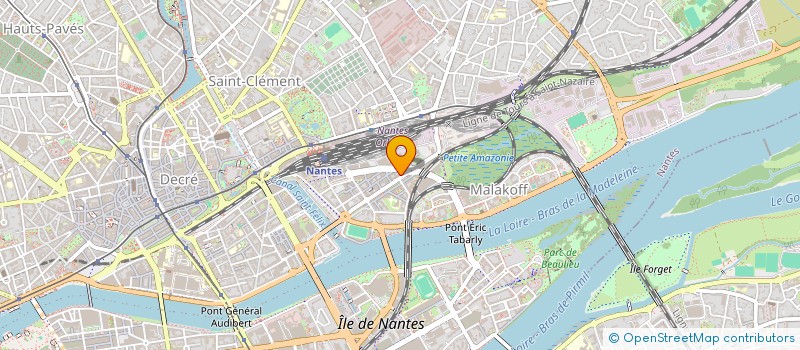 localisation de l'entreprise DLG à NANTES