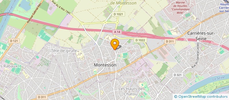 localisation de l'entreprise DLG CONSULTING  MONTESSON