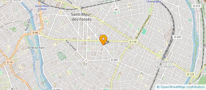 localisation de l'entreprise DLG CONTROLE à SAINT-MAUR-DES-FOSSES