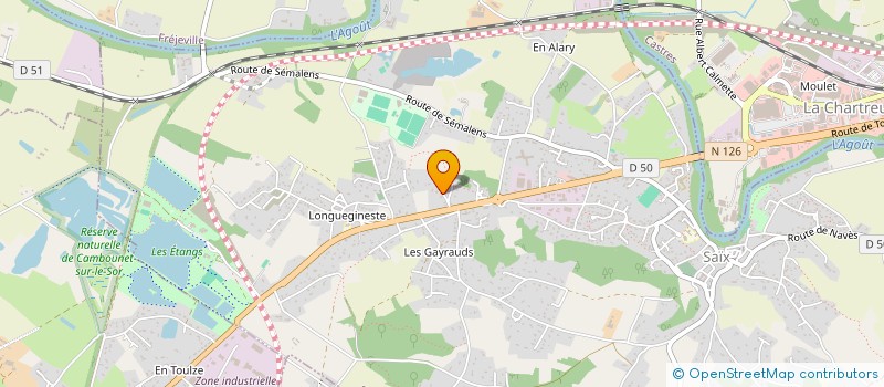 localisation de l'entreprise DLG DIGITAL  SAIX