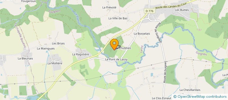 localisation de l'entreprise DLG GROUP  LASSY