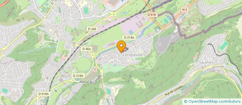 localisation de l'entreprise DLH à LONGLAVILLE