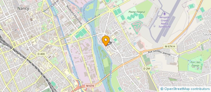 localisation de l'entreprise DLH DEMOLITION ET RECYCLAGE  TOMBLAINE