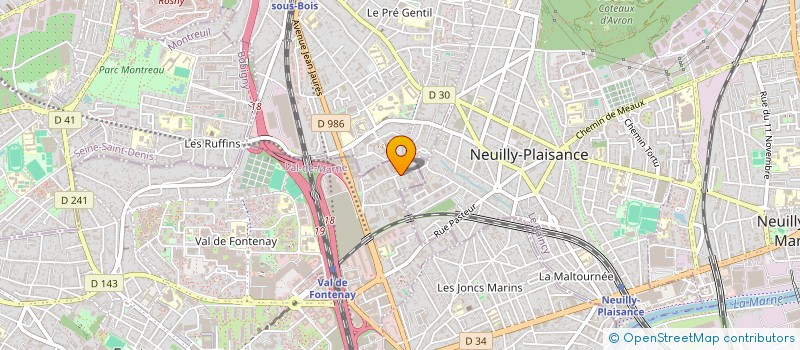 localisation de l'entreprise DLINA  PARIS