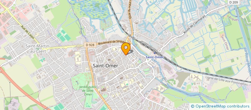 localisation de l'entreprise DLIPLUS  SAINT-OMER