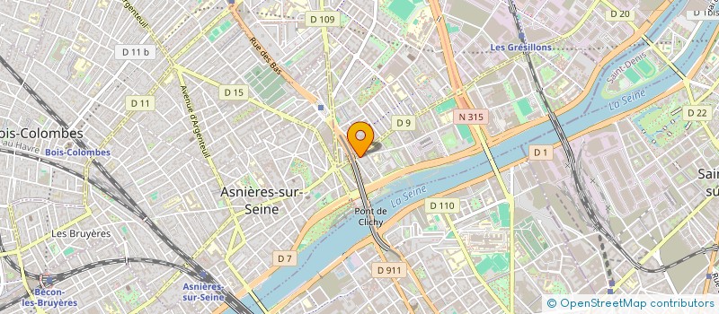 localisation de l'entreprise DLJ à ASNIERES-SUR-SEINE