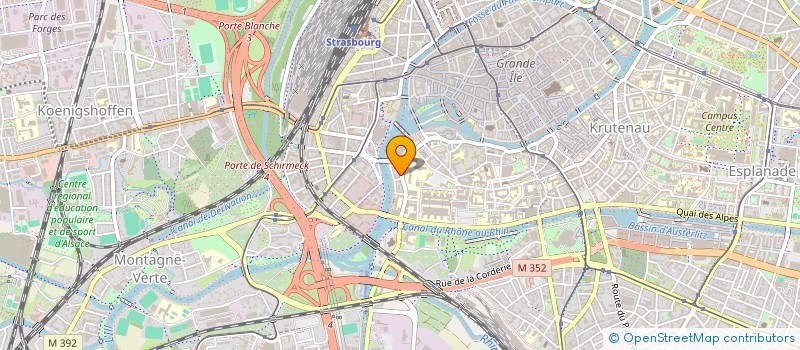 localisation de l'entreprise DLJ CONSTRUCTION à STRASBOURG