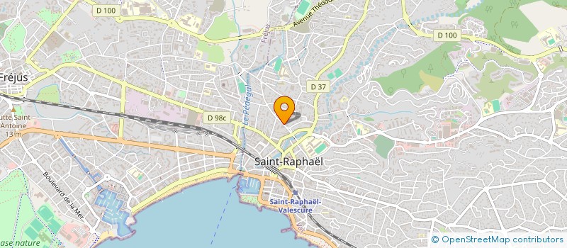 localisation de l'entreprise DLJ FACADES à SAINT-RAPHAEL