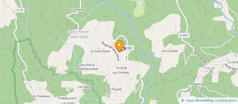 localisation de l'entreprise DLJ LA MIRANDITA  SAINT-PIERRE-SAINT-JEAN