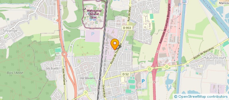 localisation de l'entreprise DLK  HAUCONCOURT