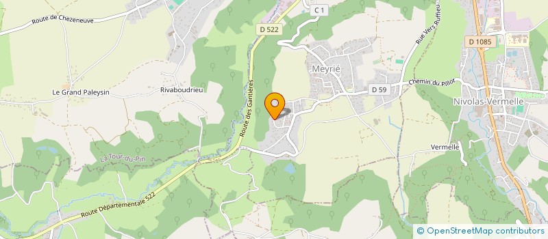 localisation de l'entreprise DLK-JALLIEU  MEYRIE