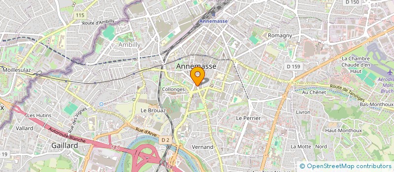 localisation de l'entreprise DLKS à ANNEMASSE