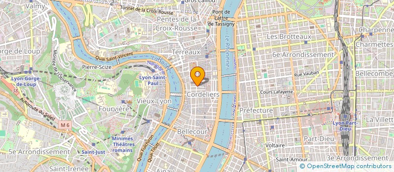 localisation de l'entreprise DLL  LYON