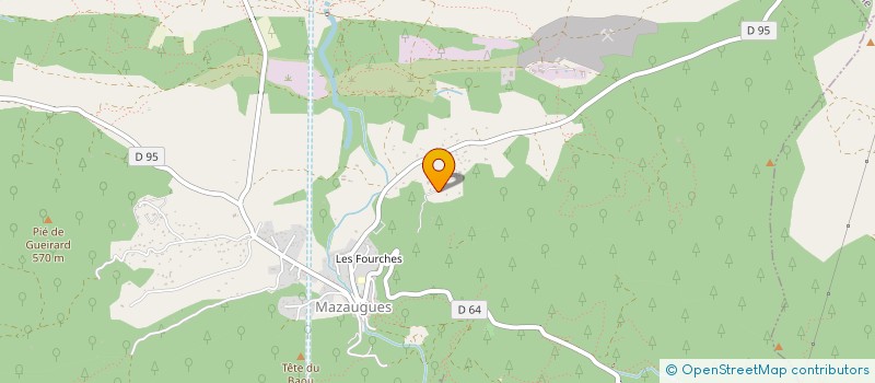 localisation de l'entreprise DLLP à MAZAUGUES