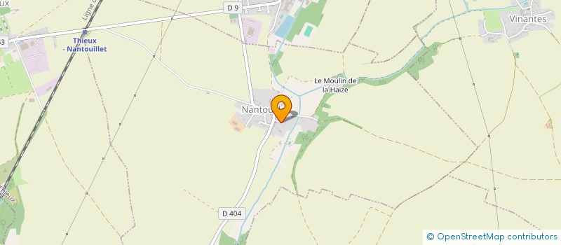 localisation de l'entreprise DLM 77 à JUILLY