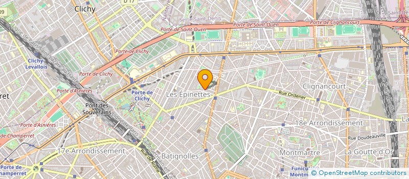 localisation de l'entreprise DLM  PARIS