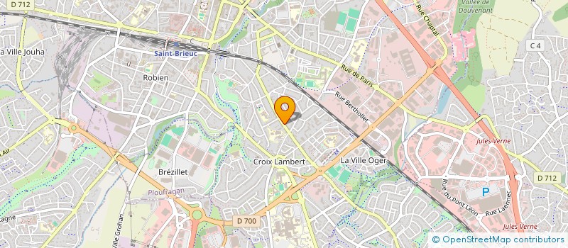 localisation de l'entreprise DLM à SAINT-BRIEUC