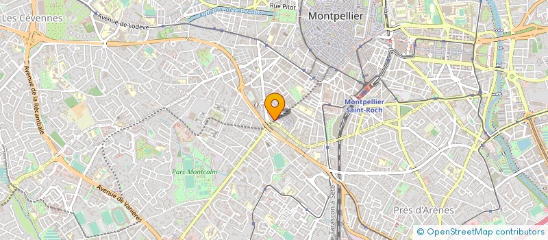 localisation de l'entreprise DLM ASSOCIES à MONTPELLIER