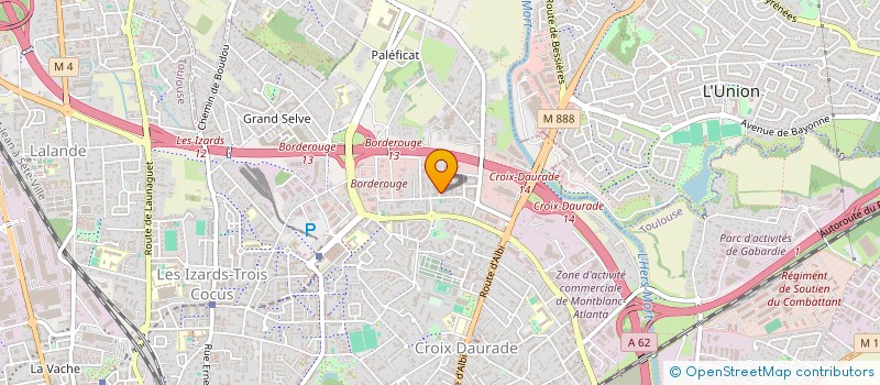 localisation de l'entreprise DLM BARDAGE à TOULOUSE