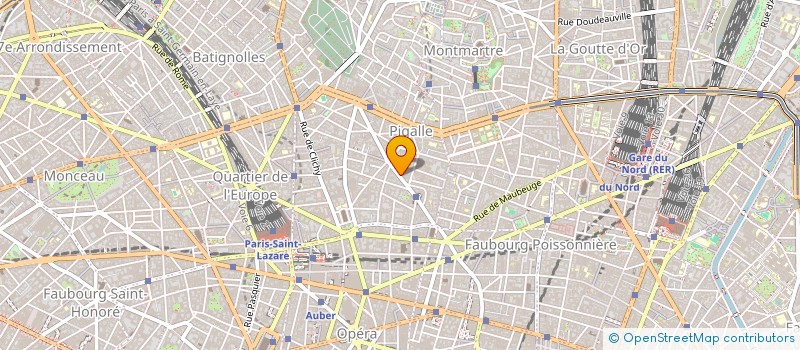 localisation de l'entreprise DLM COMMUNICATION  PARIS