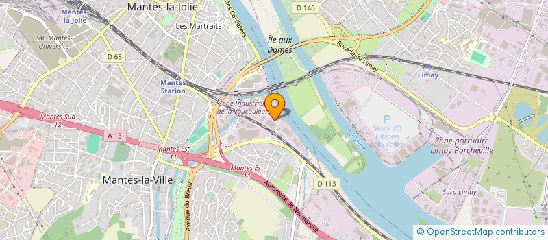localisation de l'entreprise DLM DESIGN  MANTES-LA-VILLE