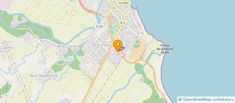 localisation de l'entreprise DLM IMMOBILIER à SAINT-BENOIT