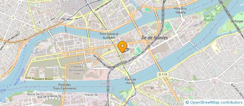 localisation de l'entreprise DLM INVEST  NANTES