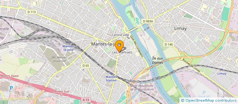 localisation de l'entreprise DLM INVESTISSEMENTS  MANTES-LA-JOLIE