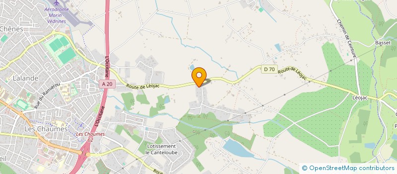 localisation de l'entreprise DLM PLAQUISTE à MONTAUBAN