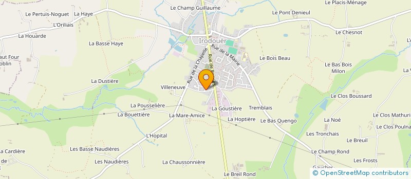 localisation de l'entreprise DLM PRO CLEAN  IRODOUER