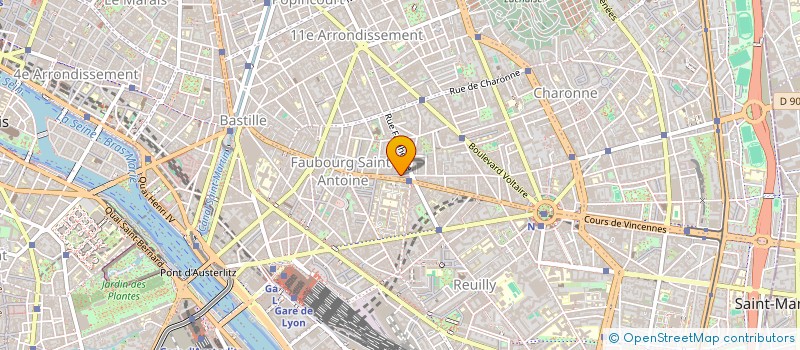 localisation de l'entreprise DLM RENOVATION  PARIS 11