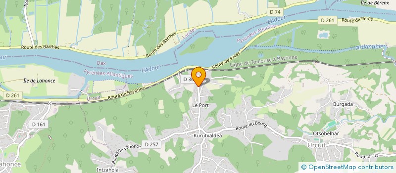 localisation de l'entreprise DLM'S  URCUIT