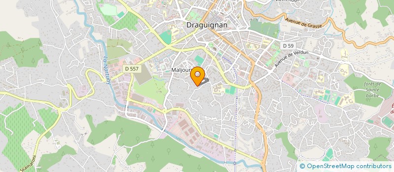 localisation de l'entreprise DLMA VTC 83  DRAGUIGNAN