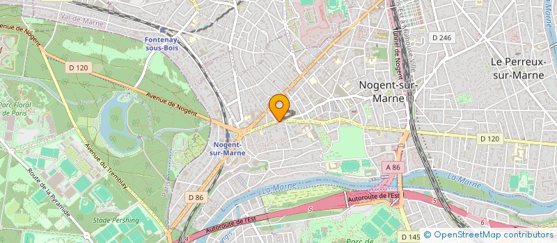 localisation de l'entreprise DLMD MUSIQUE à NOGENT-SUR-MARNE
