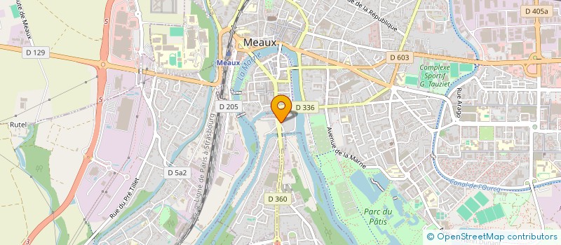 localisation de l'entreprise DLMG à MEAUX