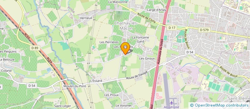 localisation de l'entreprise DLMJ à CHARNAY-LES-MACON
