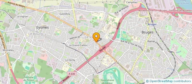 localisation de l'entreprise DLMS  EYSINES