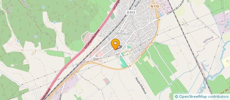 localisation de l'entreprise DLMTLJ  MILHAUD