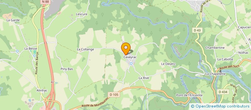 localisation de l'entreprise DLMZ GROUP  YSSINGEAUX