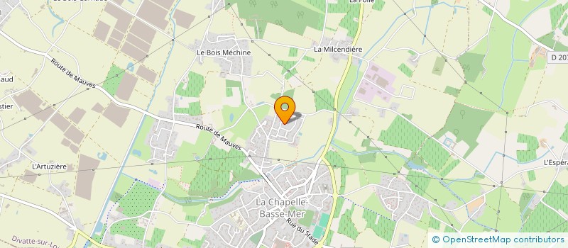 localisation de l'entreprise DLN  DIVATTE-SUR-LOIRE