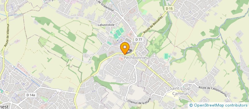 localisation de l'entreprise DLN  PECHBONNIEU