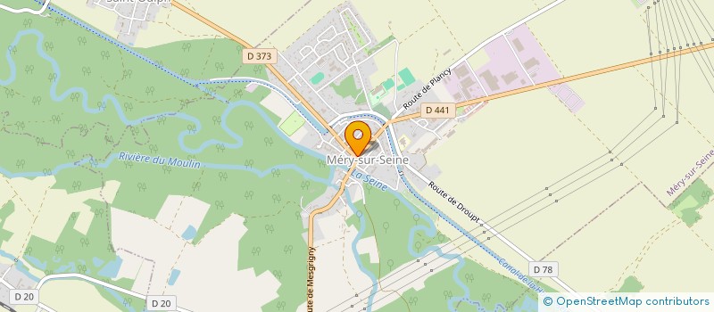 localisation de l'entreprise DLN FAMILY  MERY-SUR-SEINE