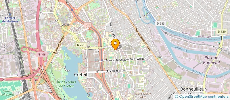 localisation de l'entreprise DLOKI  CRETEIL