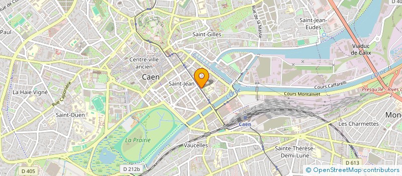 localisation de l'entreprise DLP à CAEN