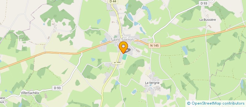 localisation de l'entreprise DLP 87 à SAINT-SORNIN-LEULAC