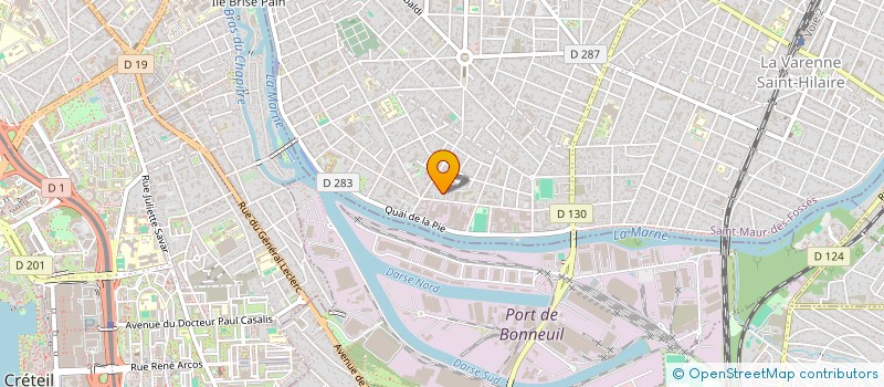 localisation de l'entreprise DLP à SAINT-MAUR-DES-FOSSES