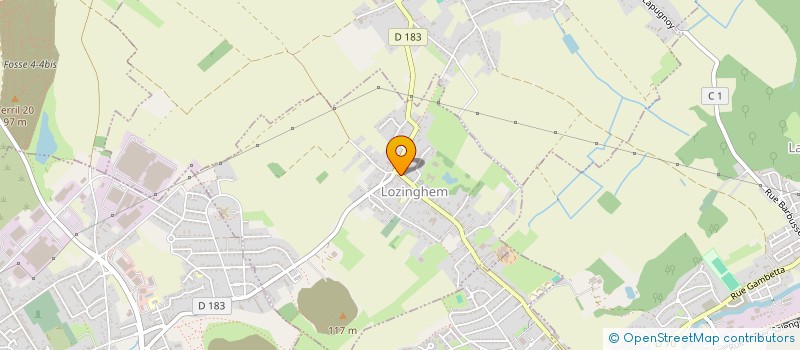 localisation de l'entreprise DLP ALUMINIUM à LOZINGHEM