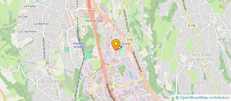 localisation de l'entreprise DLP CONNECT  LIMONEST